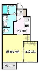 CASA上津の物件間取画像